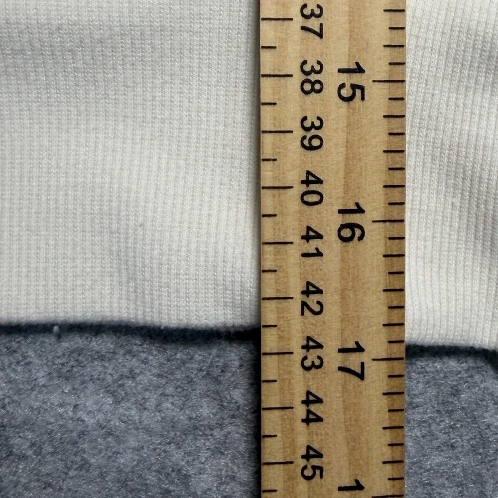 Womens Cropped Sweatshirt Off-White Magical Pink Size‎ M 1/0FF Hand Stitched - Picture 6 of 8